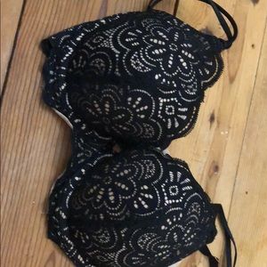 Size 38c black bra aerie